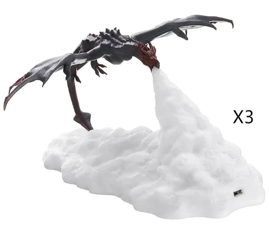 3D Printed LED Dragon Lamp