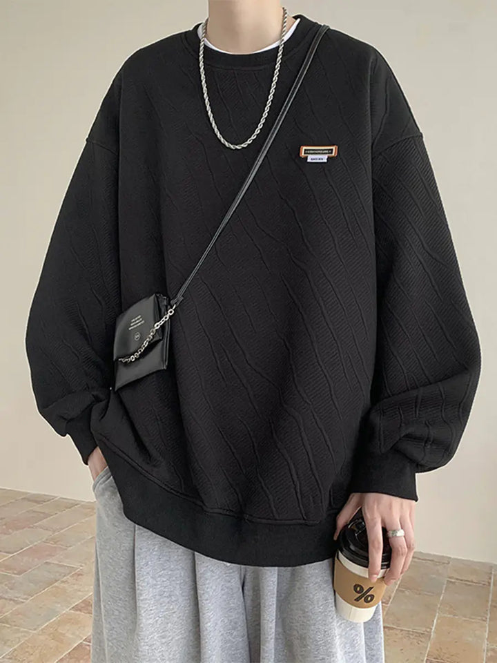 Harajuku Couple Pullover Sweater for Men and Women