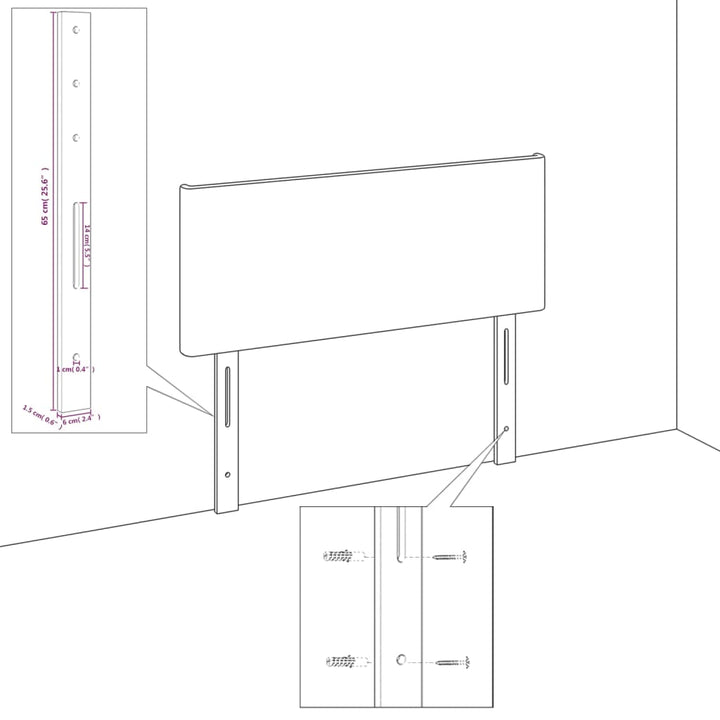 Technical drawing of a kitchen cabinet setup with measurements