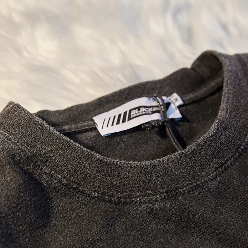 Y2K Vintage Street Style Loose Graphic T-Shirt