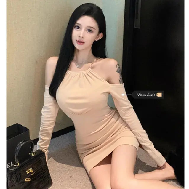 2020 Autumn New Women's Dress with Long Sleeves