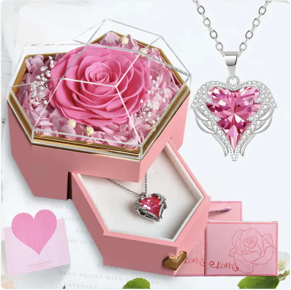 Rose Jewelry Gift Box