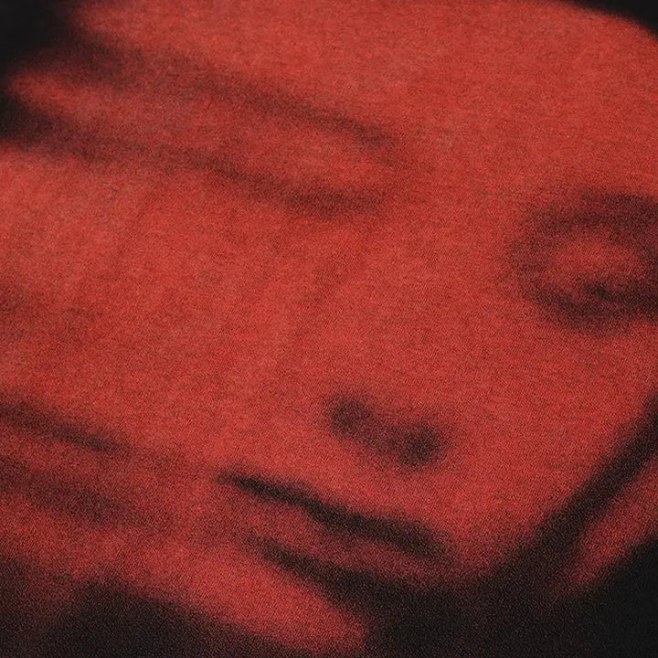 Harajuku 2024 Summer Men's Black Graphic T-Shirt