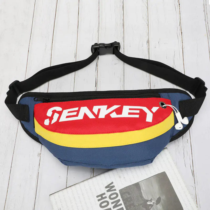 Custom Logo Oxford Cloth Waist Bag for Men