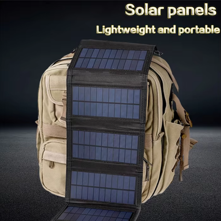 NNEOBA Foldable Solar Panel Charger with 20W/h Portable USB