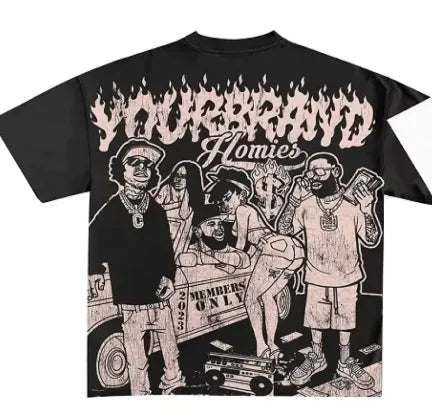 Y2K Harajuku Graphic T-Shirt